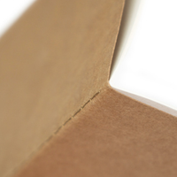 Cuaderno de cubierta suave de papel Kraft, cuaderno estándar y Flexible, personalizado, color blanco