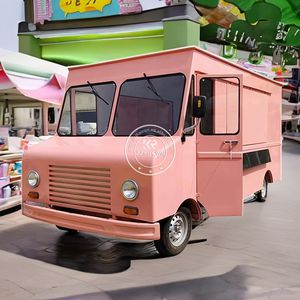 Food Trailer Carré 2025, Style Rétro Malaisien, pour Restauration Rapide et Vente de Glaces - Product Image 1