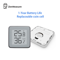ZenMeasure OEM/ODM Sans fil pour capteur d'hygromètre ABS IP67 avec écran LCD pour la surveillance de l'air Certifié CE RoHS