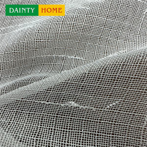 Rideaux en gaze d'ingénierie haut de gamme Translucides opaques modernes en polyester isolant ignifuge pour fenêtre plate - Product Image 5