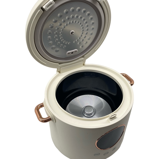 Mini Electric Multi Rice Cooker 400W 1.5L/2L with Keep Warm Touch Control Household Use & Measuring Cup