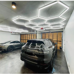 <span class=keywords><strong>Luminaire</strong></span> LED circulaire de style <span class=keywords><strong>industriel</strong></span> pour bureau, salle de sport et modélisation - Product Image 3