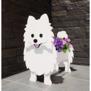 Macetas de Madera Grandes Personalizadas para Jardín Exterior, Macetero de <span class=keywords><strong>PVC</strong></span> con Forma de Perro, Soporte para Macetas, Decoración de Madera con Forma de Animal - Product Image 2