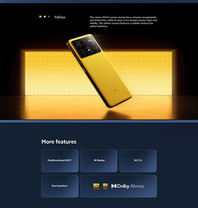 Điện thoại Poco X6 Pro 12+512GB, <span class=keywords><strong>SIM</strong></span> kép, sạc 67W, pin 5000mAh, bàn phím <span class=keywords><strong>QWERTY</strong></span> thông minh, chip MTK, chơi game, nhận diện khuôn mặt, chống sốc - Product Image 5