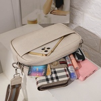 Sac à main fourre-tout décontracté en cuir PU pour femme, avec chaînes, fermeture ouverte, imperméable, logo personnalisable, usage quotidien