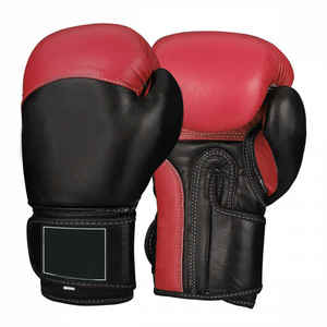 Gants de boxe MMA haut de gamme personnalisés en PU + PE demi-doigts/gants d'entraînement à lacets pour adultes vente en gros - Product Image 2