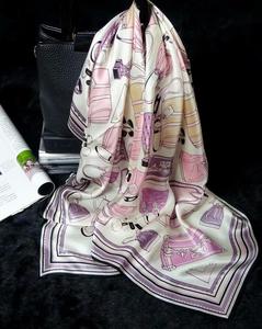 Khăn Quàng Cổ Seda 100% Khăn Lụa Cho Nữ Sành Điệu - Product Image 4