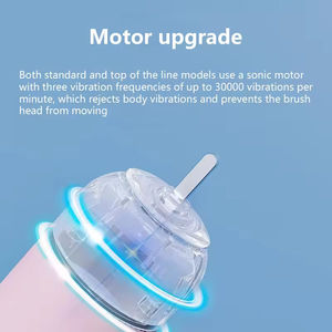 Cepillo de Dientes Eléctrico Inalámbrico con Carga Automática, Cerdas Suaves, Doble Uso para Viajes y Hogar, Blanqueamiento Dental 360, Silicona, IPX7 - Product Image 3