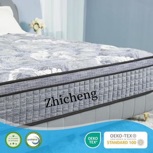 Colchón en Caja en Oferta, Protector <span class=keywords><strong>de</strong></span> Colchón 3D, <span class=keywords><strong>Precio</strong></span> Económico, <span class=keywords><strong>Espuma</strong></span> Viscoelástica y Resorte Interno Híbrido, Sensación Media - Colchón Individual - Product Image 3