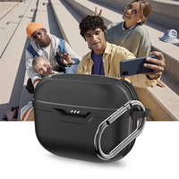 Livraison en 3 Jours – Housse de Protection en TPU pour Écouteurs JBL Tune 230NC avec Porte-clés Anti-perte