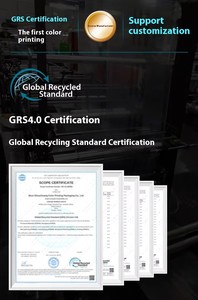 GRS Certified Food Grade PCR plastica trasparente ldpe <span class=keywords><strong>PE</strong></span> pellicola elasticizzata 50CM Pallet involucro 5 KG imballaggio superficie lucida Jumbo <span class=keywords><strong>Roll</strong></span> - Product Image 2