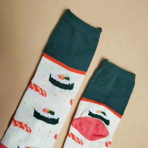 Novelty Sushi Themed Crew Socks Gift Box <strong>Japanese</strong> Funny Food Printed Cotton Holiday Gift Socks - Product Image 4
