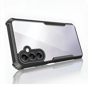 Cover per <span class=keywords><strong>Samsung</strong></span> <span class=keywords><strong>Galaxy</strong></span> A16 A15 A14 A13 LTE A12 A11 A10 A10S, resistente alle cadute, ultrasottile, traspirante, con cornice nera in acrilico - Product Image 1