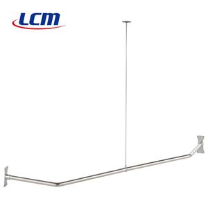 Tringle de douche d'angle en acier inoxydable LCM Neo Angle anti-flexion - Product Image 1