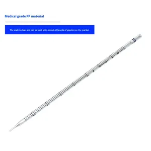 Pipeta Serológica Desechable Empaquetada Individualmente 1mL 2ml Pajitas Graduadas de Plástico Conveniente para Uso en Laboratorio - Product Image 3