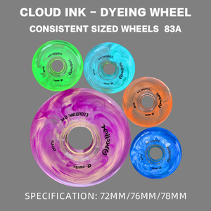 Ruedas de <span class=keywords><strong>Patines</strong></span> en Línea de Alto Rebote OEM, PU, Tamaños de 72 mm/76 mm/80 mm, Dureza de Hockey, Ruedas <span class=keywords><strong>Profesionales</strong></span> de Velocidad y Estilo Libre - Product Image 4
