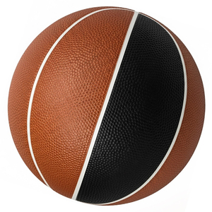 Balón de Baloncesto de Caucho Natural Personalizable de Alta Calidad - Diseño Ligero y Duradero para Prácticas Deportivas y Partidos, Logotipo Personalizado OEM - Product Image 3