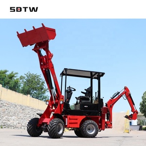 WZ15-10 Pequena Retro excav adora Diesel 8 Tonnen mit Teleskop ausleger, Slide Boom <span class=keywords><strong>Mini</strong></span> Bagger lader - Product Image 3