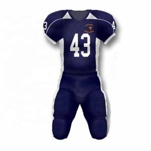 คุณสมบัติปรับแต่งใหม่ได้ชุดฟุตบอลอเมริกันสีสันสดใส2020ระบายอากาศได้ไซส์ใหญ่พิเศษ - Product Image 4