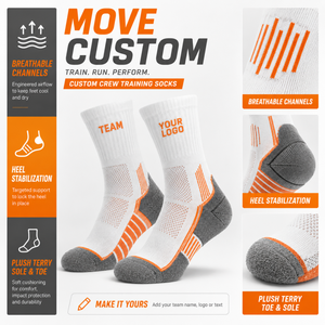 Custom Logo Cotton Athletic <b>Socks</b> for Men Breathable Cushion <b>Running</b> <b>Socks</b> Short Ankle for Marathon Cycling Training Workout Gym - Product Image 2