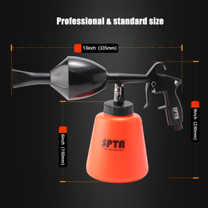 Pistolet de nettoyage à air comprimé SPTA, pistolet de nettoyage haute pression pour voiture, outil de lavage intérieur de voiture, pistolet de lavage de détail avec spinner métallique - Product Image 1