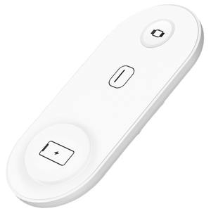 Großhandel 15W <span class=keywords><strong>3</strong></span>-in-1 Tragbares Kabelloses Ladegerät Ladepad Dockingstation Schnellladegerät mit Individuellem Logo - Product Image 6