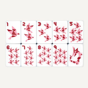 Jeu de Mahjong Américain Géométrique Minimaliste Viral 160 Pièces en Acrylique Solide avec Tuiles Colorées en <span class=keywords><strong>Papier</strong></span> Motif Animal et Joker - Product Image 5