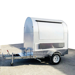 Mini camion de nourriture camping remorque restauration hot-dog chariot de nourriture mobile camion de nourriture entièrement cuisine - Product Image 1