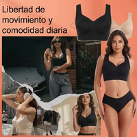 Soutien-gorge sans fil pour femme TK, soutien-gorge en gel, couvrance intégrale, soutien dorsal sportif, soutien-gorge confortable sans couture, soutien-gorge en gel pour femme