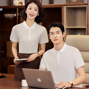 เสื้อโปโลแขนสั้นสีฟ้าอ่อนสำหรับผู้ชาย ดีไซน์กระดุมสีพื้น ความยาวปกติ สไตล์ลำลองสมาร์ท ผ้าอ๊อกซ์ฟอร์ด ระบายอากาศได้ดี - Product Image 2