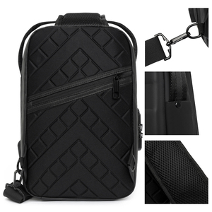Marsupio impermeabile antifurto a tracolla da uomo borsa a tracolla a tracolla borsa a tracolla da uomo - Product Image 4