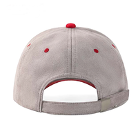 Gorras de béisbol de lujo personalizadas con logo a color, ajustables, de algodón y gamuza, estilo urbano, de diseñador, a la moda, unisex