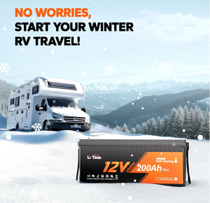 Batería LiFePO4 de 12V 200Ah con BMS de 200A y autocalentamiento, al por mayor, libre de impuestos, en stock local en EE. UU., para RV, marina, solar y almacenamiento de energía fuera de la red. - Product Image 5