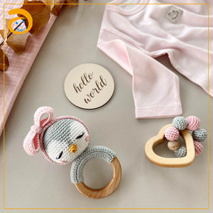 Amigurumi Pingouin Hochet Jouet Couverture d'emmaillotage en mousseline Boîte cadeau Hochet bio pour bébé <span class=keywords><strong>Attache</strong></span>-sucette Boîte cadeau personnalisée pour bébé - Product Image 4