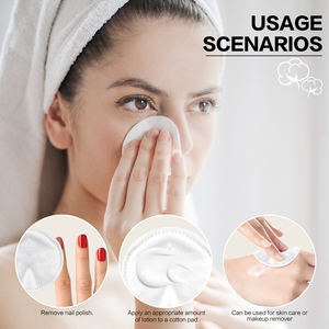 Fabricante Profesional de Discos de Algodón Personalizados para Desmaquillar, Discos de Algodón Cosméticos Redondos Desechables con Logotipo Privado - Product Image 5