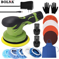 Polisseuse orbitale sans fil 12V L, mini, sans balais, double action, 12mm, pour voiture et automobile