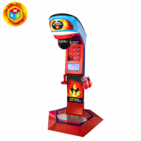 Machine de jeu d'arcade de boxe 'Big Punch' ultime pour parc d'attractions, à monnayeur, pour test de force de frappe, pour centre de jeux