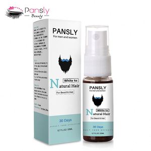 PANSLY ripristinare la barba bianca al colore naturale Spray per gli uomini donne cura dei capelli trattamento a base di erbe tonico per la crescita del siero - Product Image 6