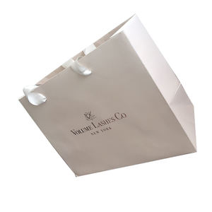 Sacs en papier écologique sur mesure, conception d'impression complète avec votre propre logo pour vêtements et chaussures - Product Image 4