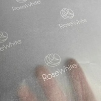 Papel de Envolver Personalizado con Logotipo de Marca, Recubierto de Cera, Biodegradable y Reciclable, 100 Unidades, para Pequeñas Empresas, Ropa, Camisetas, Velas