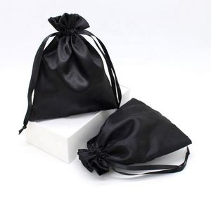 Bolsa de Satén Personalizada Multicolor para Pelucas, Bolsa de Seda con Cordón para Extensiones de Cabello - Product Image 4