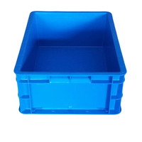 Conteneurs en plastique empilables recyclables, design panier, boîtes de transport pour le stockage logistique, vente directe d'usine