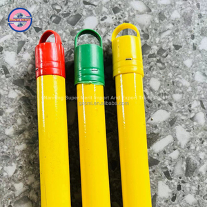 Mopa de madera de eucalipto de alta calidad, mango de cocina, baño, Patio y <span class=keywords><strong>armario</strong></span>, palo de madera pintado, palos de escoba y fregona a precio - Product Image 4