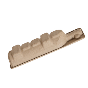 Tùy chỉnh khay rượu vang đỏ phân hủy sinh học chai duy nhất bột giấy đúc Bao bì khác nhau Khay đúc - Product Image 4