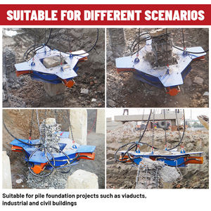 Hydraulische Vierkante Stapelbreker 250Mm-650Mm Nieuwe Bouw En Mijnbouwvoorwaarde Met Kerncomponenten Motor En Brekerhamer - Product Image 2