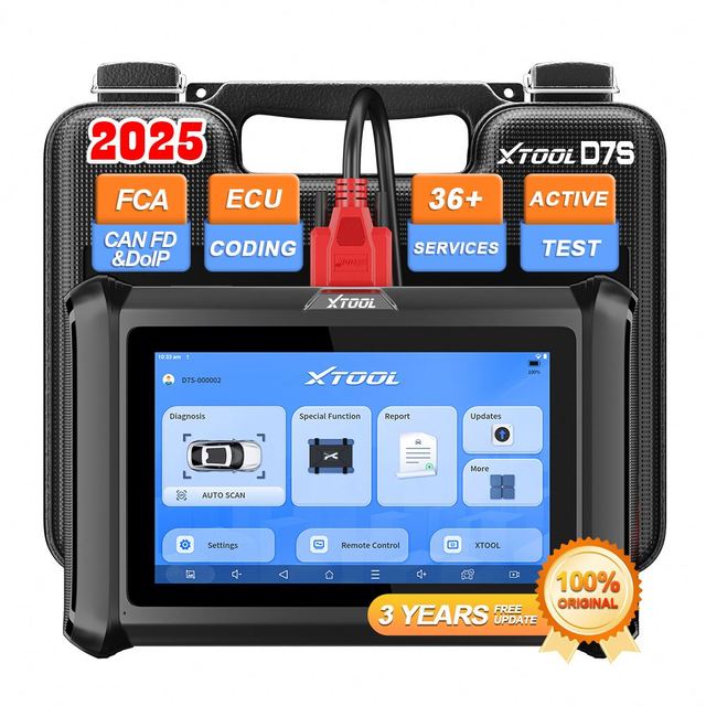 New Upgrades D7S V2.0 All System Cars Diagnostic Tool OBD2 Scanner Auto Diagnostic Machine Support DoIP 39+ Services