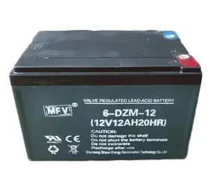 Заводская распродажа, свинцово-кислотная батарея MFV 12v 6-DZM-45 может использоваться для электромобилей