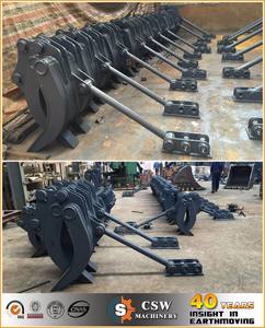 Graafmachine Mechanische Grappels Voor Jcb John Deere 12 - 16 Ton Graafmachine Hoge Kwaliteit Mechanische Grijper Sloop - Product Image 5