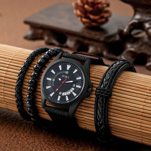 <span class=keywords><strong>Orologio</strong></span> al quarzo con 4 pezzi bracciale in pelle per uomo personalità semplice <span class=keywords><strong>orologio</strong></span> rotondo quadrante in pelle nera bracciale <span class=keywords><strong>albero</strong></span> <span class=keywords><strong>della</strong></span> <span class=keywords><strong>vita</strong></span> - Product Image 4