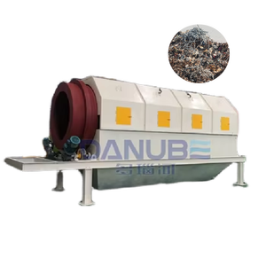 Pantalla trommel de basura de metal inteligente Clasificador de gran capacidad Equipo de clasificación de residuos sólidos Clasificador - Product Image 1